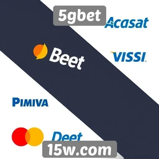 Variedade de métodos de pagamento no 5gbet